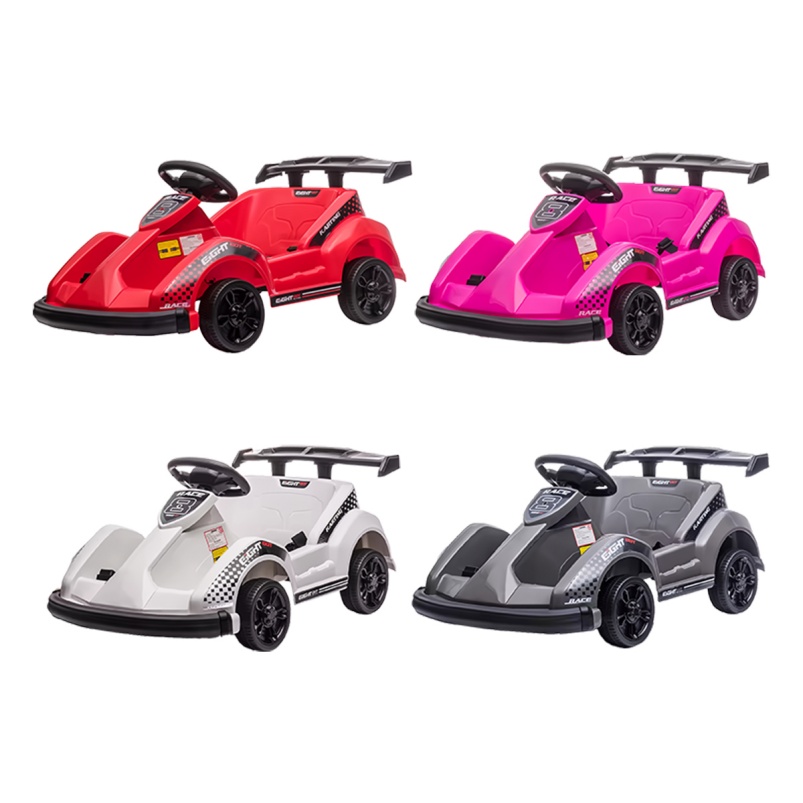 Link Brand High Quality Children's Electric Ride Go Kart Car Dual Drive Remote Control 50kg Load Capacity for 2-7 Years Old