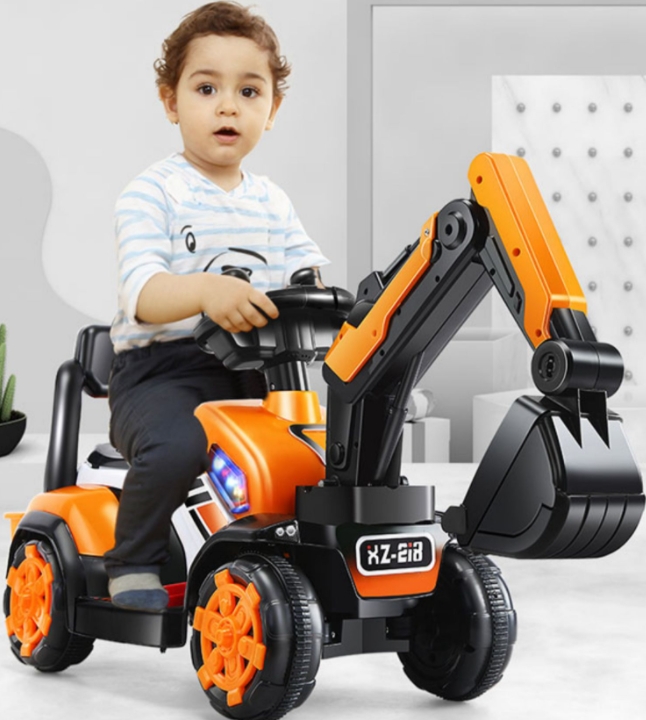 Large Excavator Can Be Used for Babies, Children, Electric Excavators, and Sliding Construction Vehicles