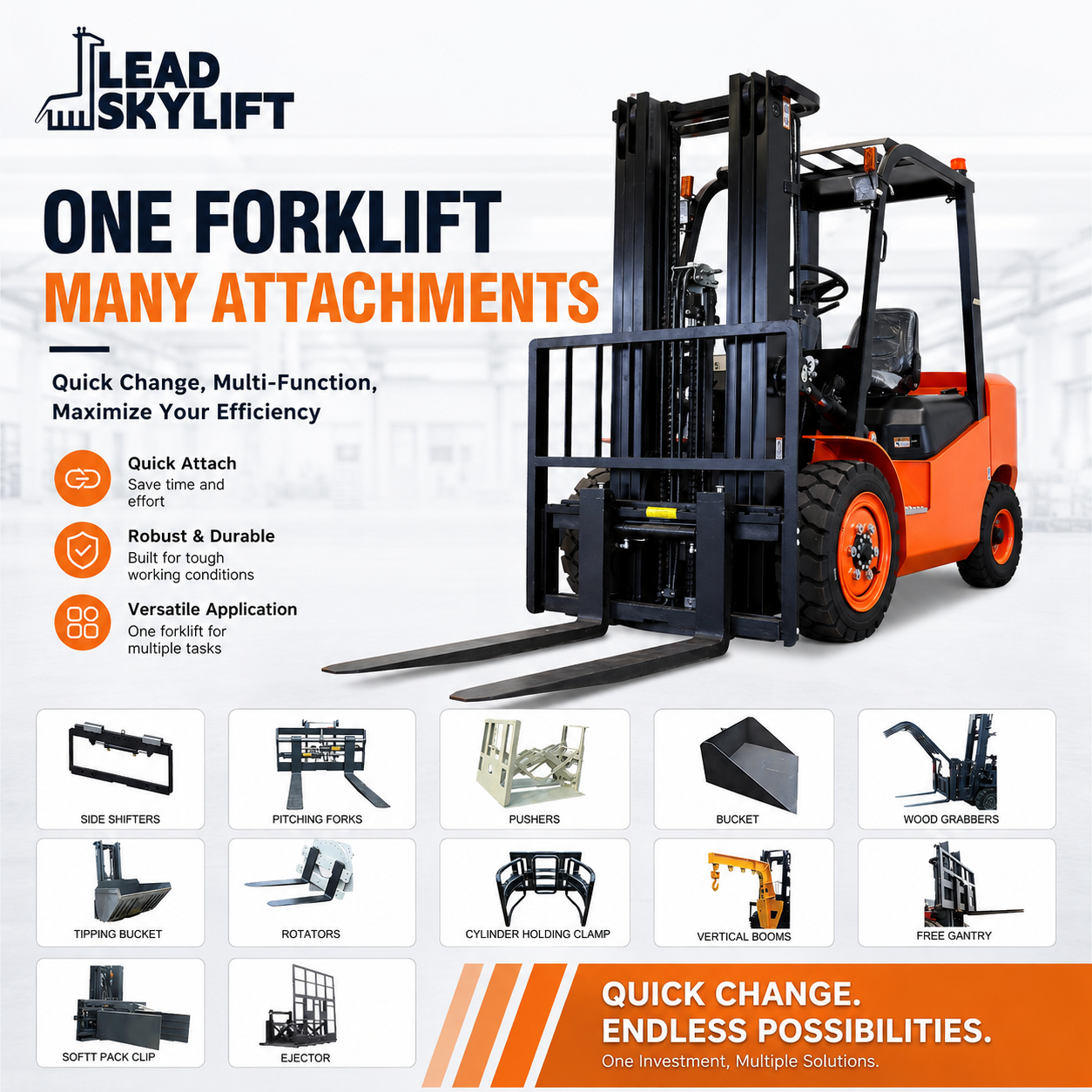 CE EPA 2.5tons Batteries Hydraulic Seat Driving 4x4 Off Road Performance Electric Forklift For Outdoor Site