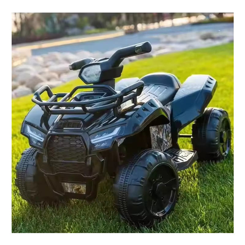 Stylish TOYSRUNNER ROC1029 Electric Ride-On Car Double Drive Early Education Kids Battery Powered Plastic Toy MP3 Music Lights