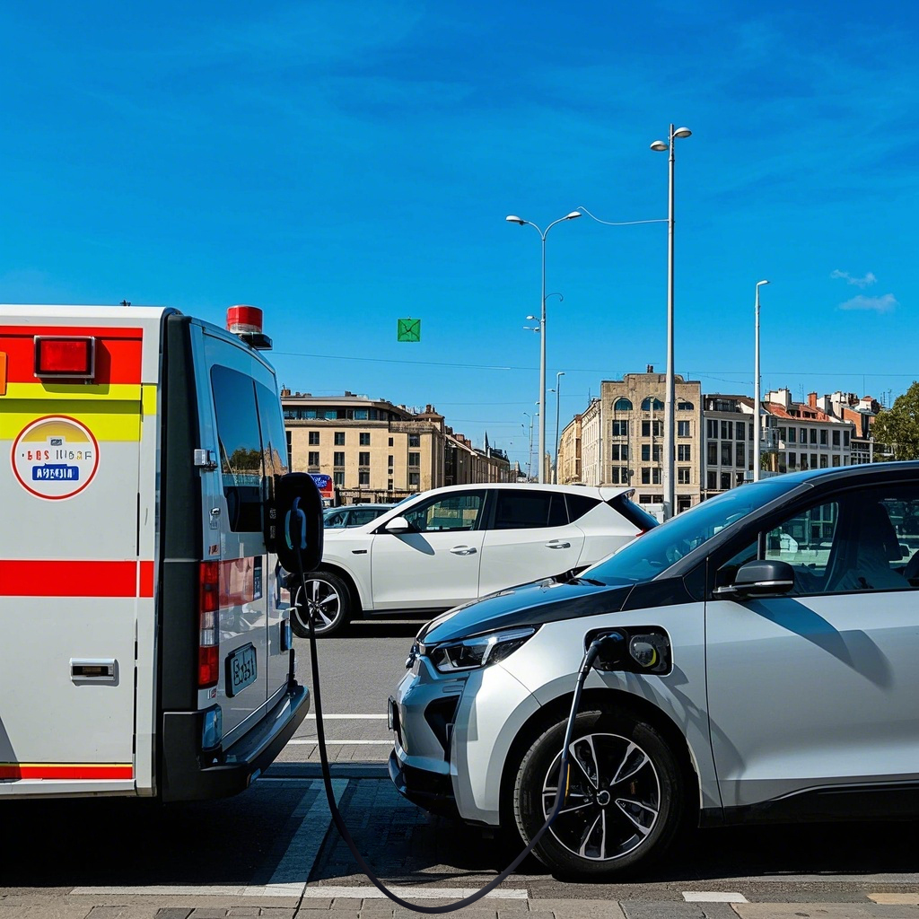 Mobile Electric Vehicle Rescue Vehicle