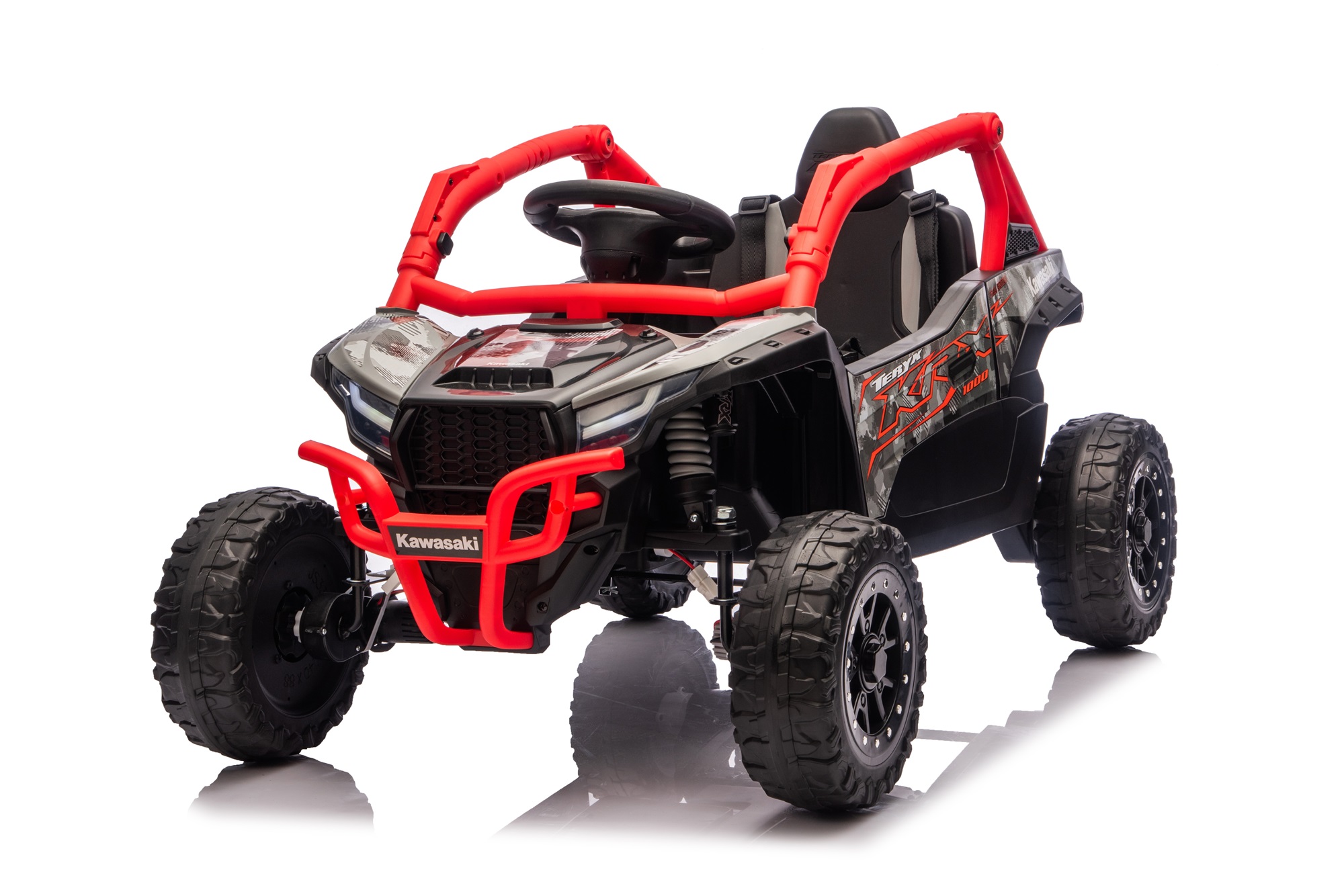 Kawasaki 12V Licensed Ride-On Battery-Powered Electric Toy Car for 2 to 4 Years with Remote Control CE &amp; DDP Certified
