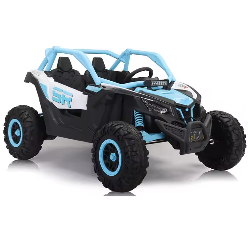 Battery Powered 2-Seater 4-Wheel Plastic Electric SUV Ride-On Car for 2-14 Years Kids Off-Road