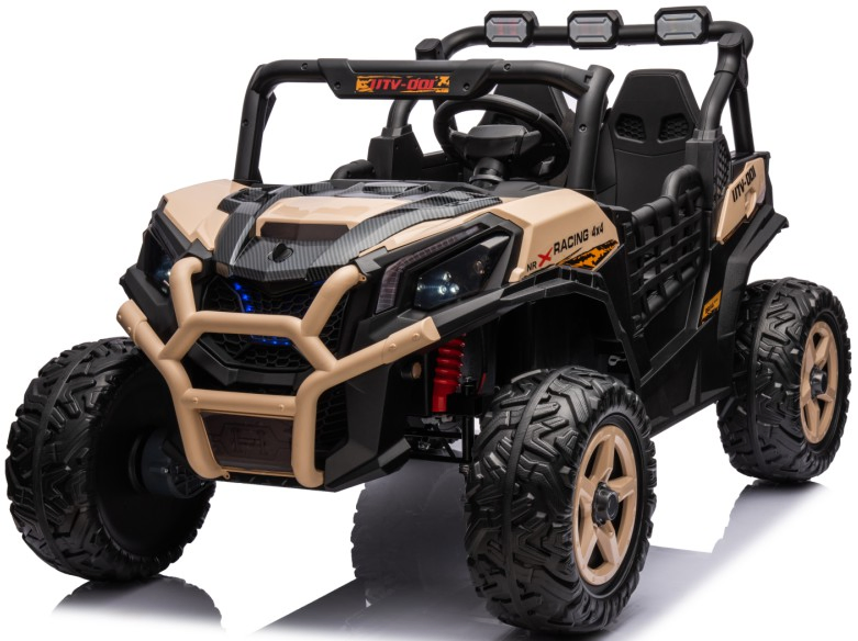 12V Kids Ride on UTV Car W/Parent Remote Control, Spring Suspension, LED Lights, MP3 Port