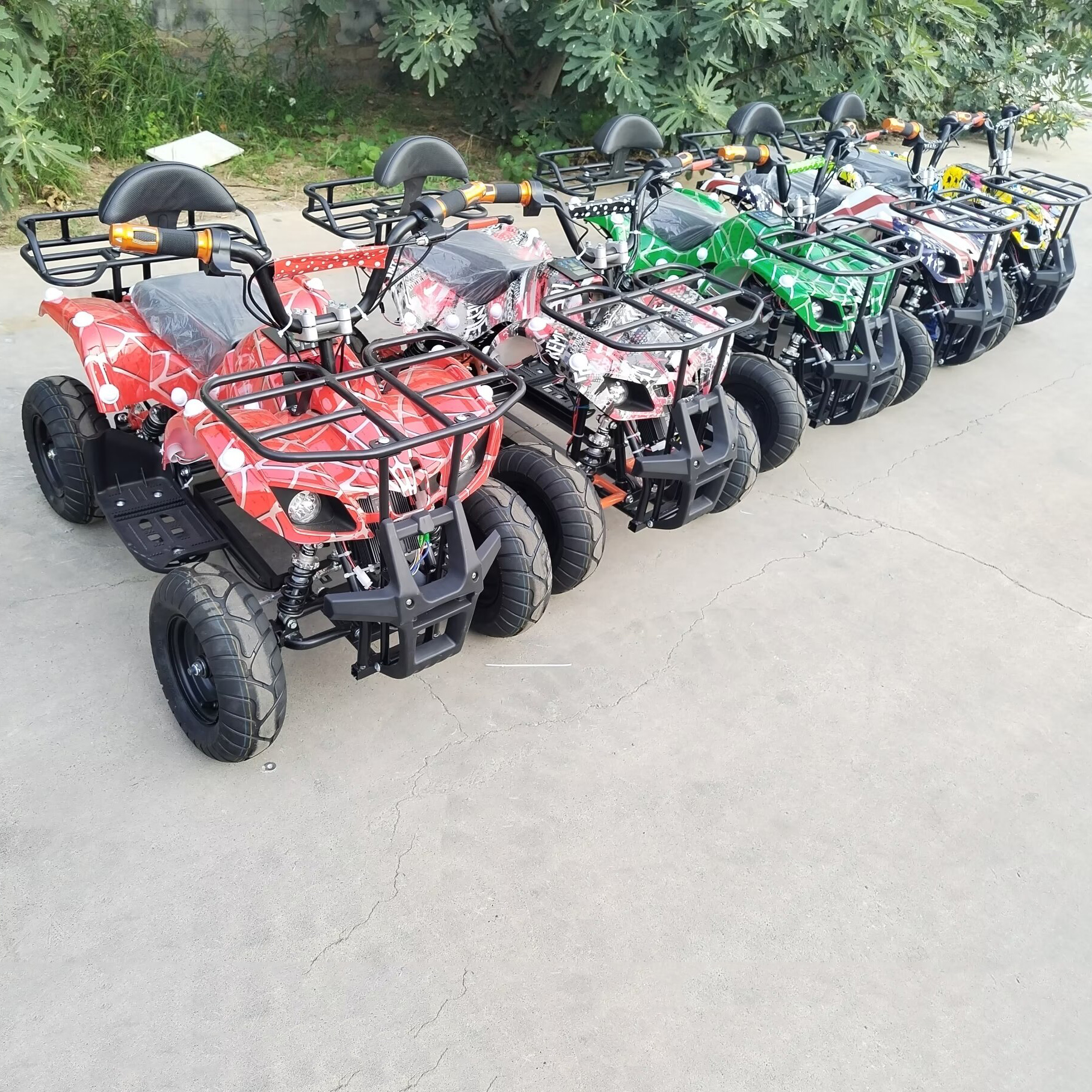 Cheap 24-Volt Kids Electric ATV Sport Ride-On Car 4-Wheel Battery-Powered Kids Motorcycle for Business