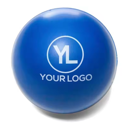 Custom Logo Manufacturer Funny Kids Hand Toy Round Shaped PU Stress Relief Ball Toy With Logo Children Squeeze Stress Toy