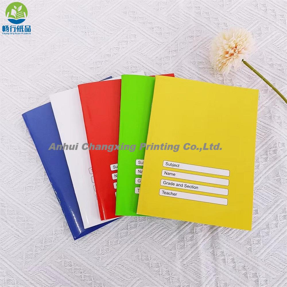 Factory Customized School Notebook Stationery Exercise Book Student Supplies Wholesale