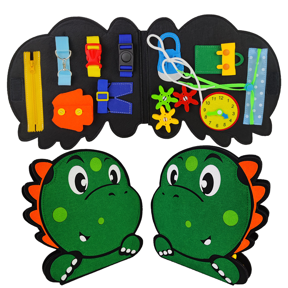 Dinosaur Busy board for boys