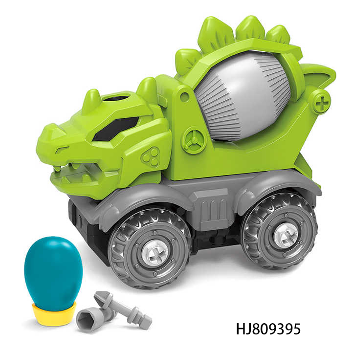 DIY Assembly Take Apart Dinosaur Toys Animal Engineering Sliding&Sound Learning Play Toy for Children Creativity