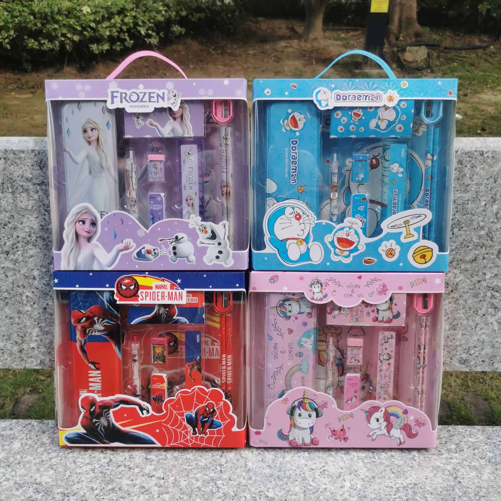Dinosaur School Stationery Set, Cute Kt Melody Pencil Set, Animal Space School Stationery Pencil Set