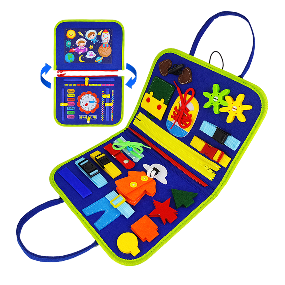 Alphabet Spell Cognition Enlighten Toy Learn Toy Busy Board Dinosaur Montessori Toys for 3 4 5 Year Old Toddlers