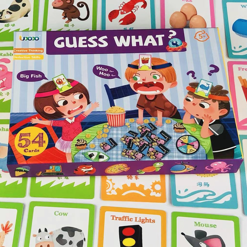 Children's Educational Toys Guess who I Am Parent-child Interactive Board Game Educational Toy for Kids
