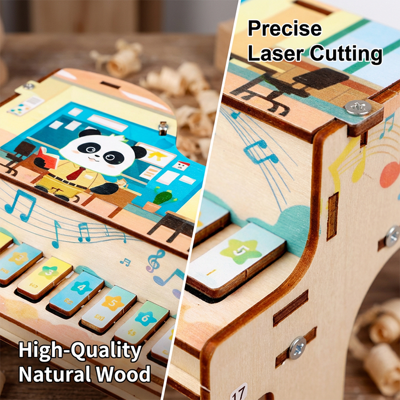 Wholesale 5 In 1 Wooden DIY Electronic Robot Kit Curriculum Educational Supplies For Steam Education
