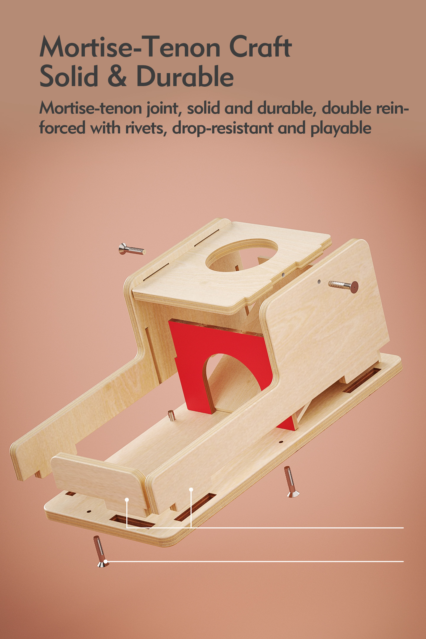 Wooden Montessori Educational Toys for Infants