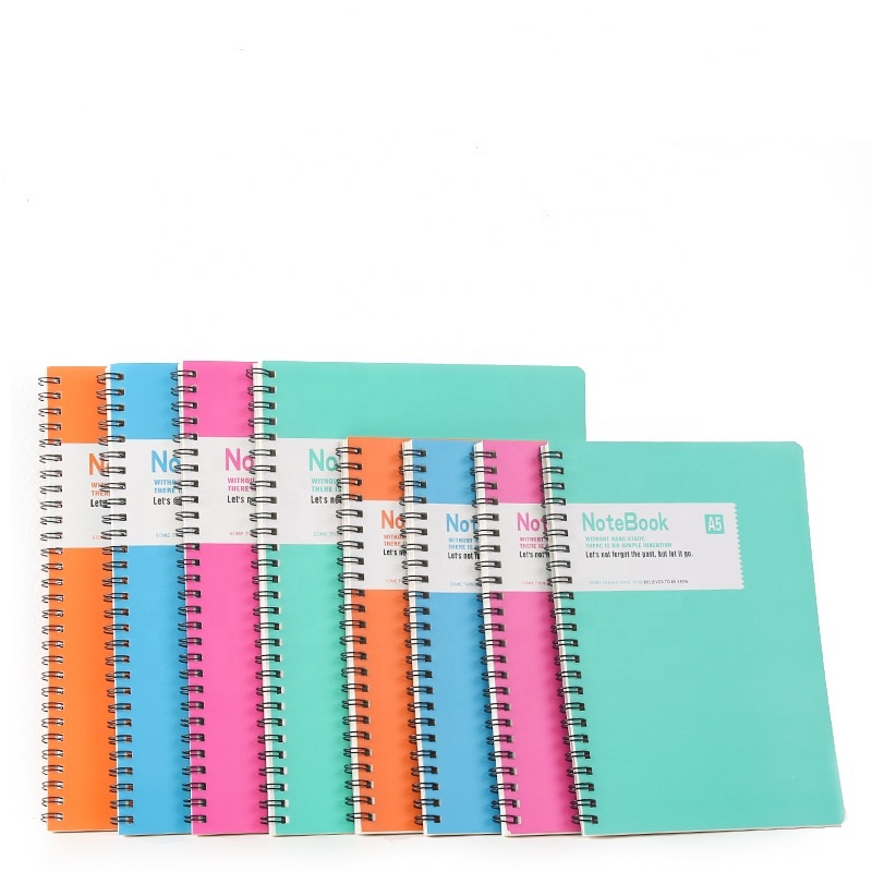 Customized School Supplies Spiral Notebooks Printing