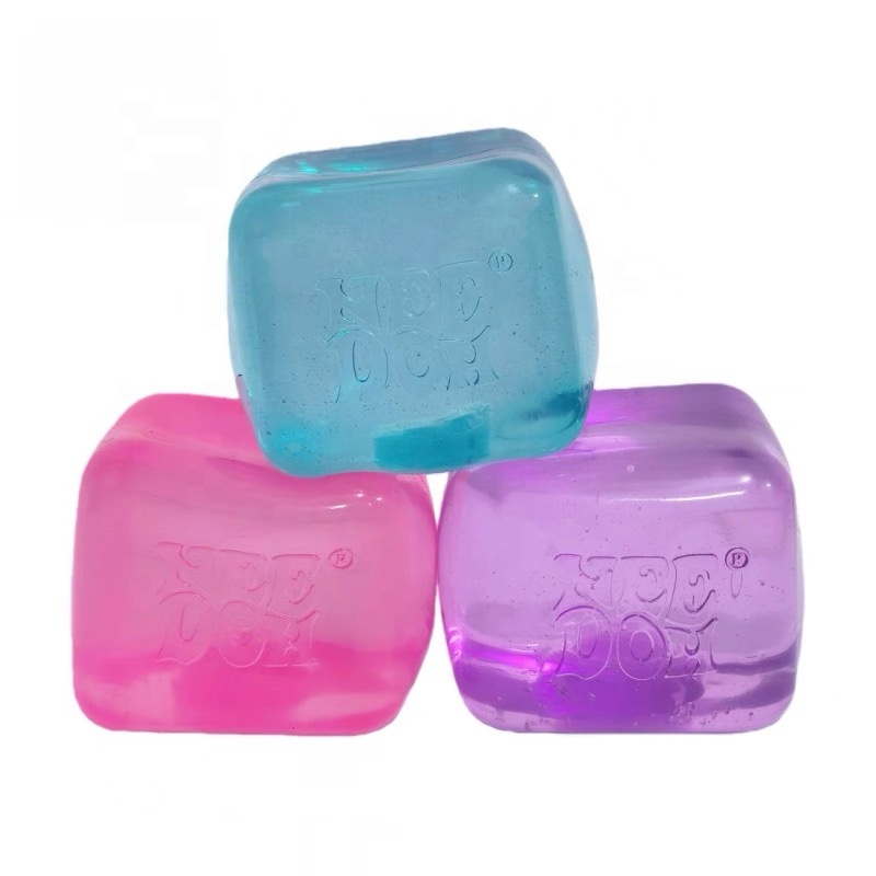 Hot Sale Nice Cube Squishy Fidget Toy Soft Squeeze Stress Cube Anti Anxiety Decompression Sensory Squish Toys for Stress Relief
