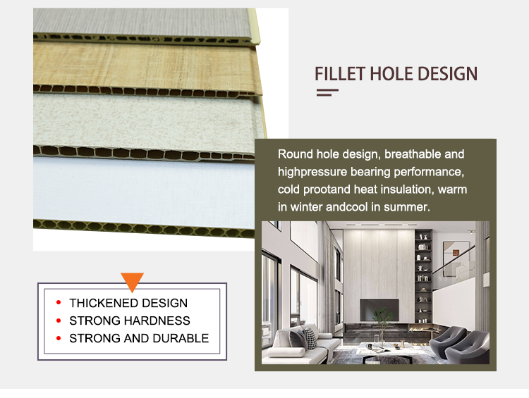 Fillet hole design