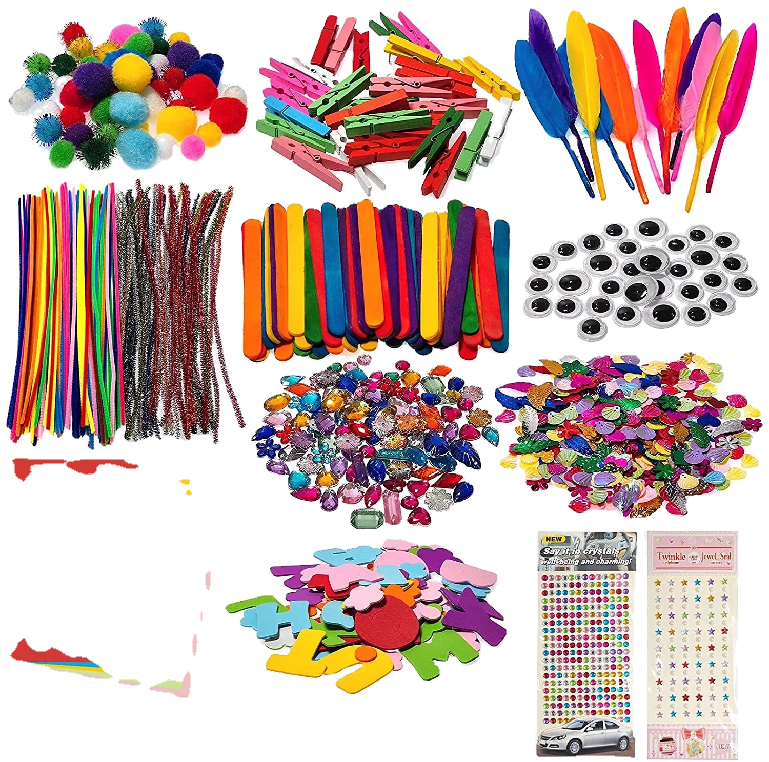 Direct Factory Sales 1200 Handmade Creative Educational Toys Plastic Material DIY Artistic Games for Children