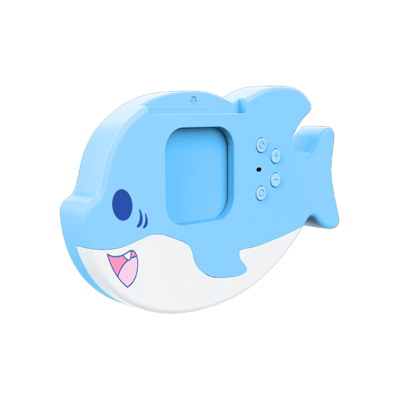 Factory Design High-Quality Shark-Shaped Audible Flash Kids Early Learning Card Language Toy