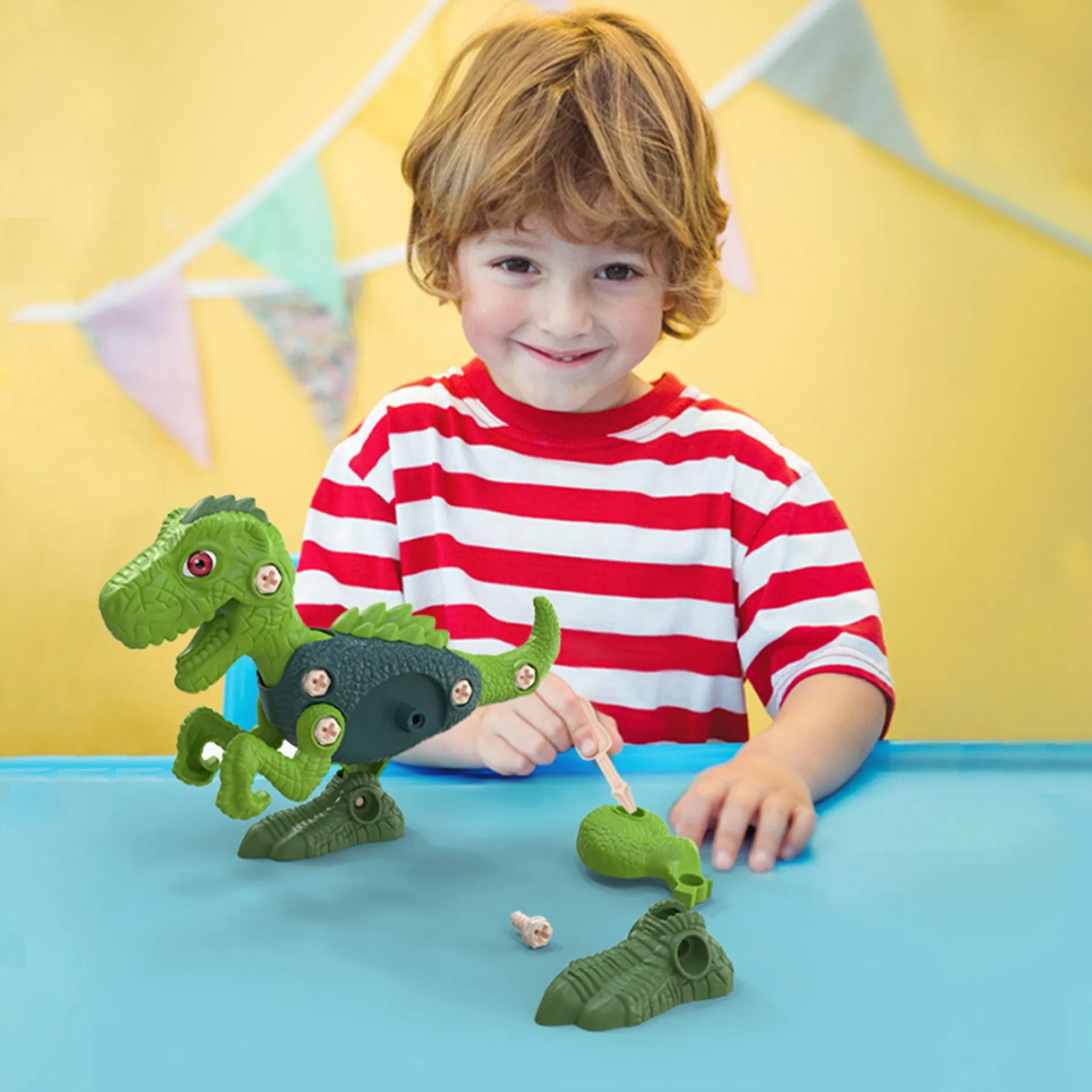 Toddlers Kids 3-5 Learning Educational Building Construction Sets Take Apart Dinosaur Toys