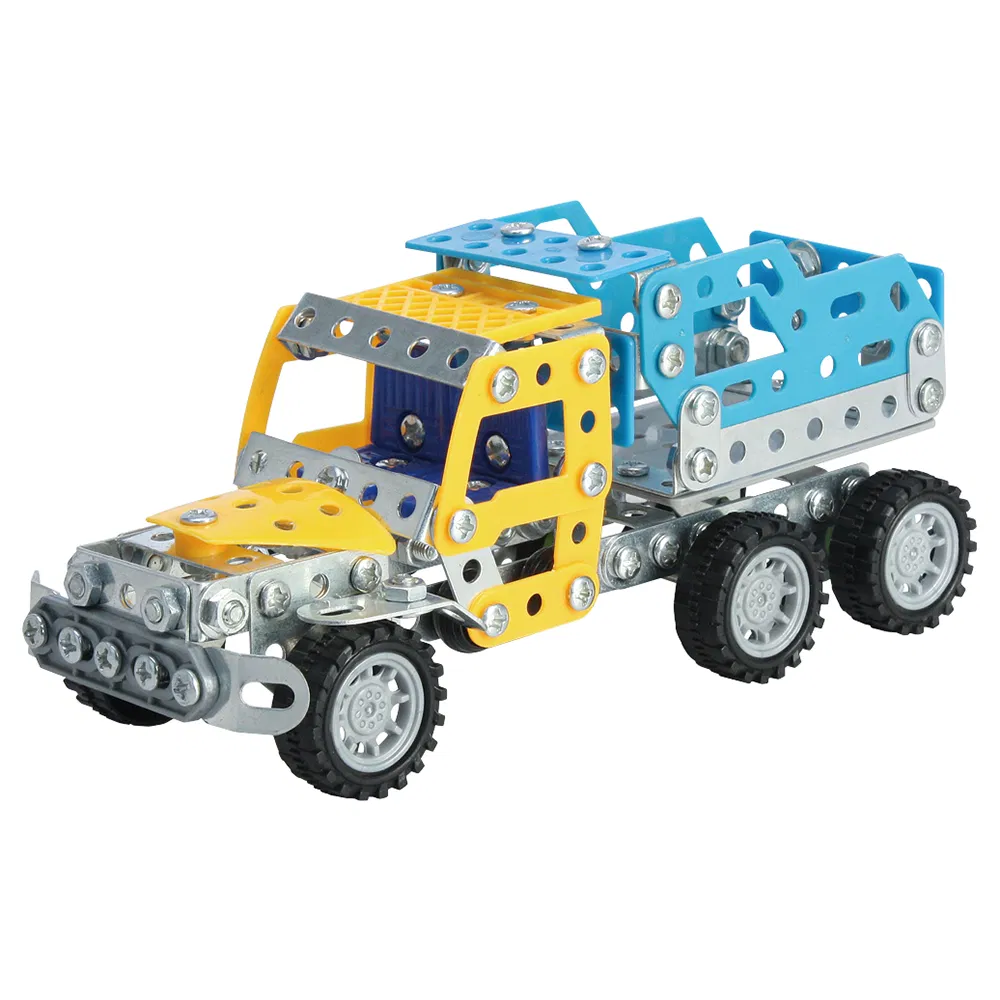 Kids Learning Educational Building Gifts Toys DIY Engineering Vehicle Toy