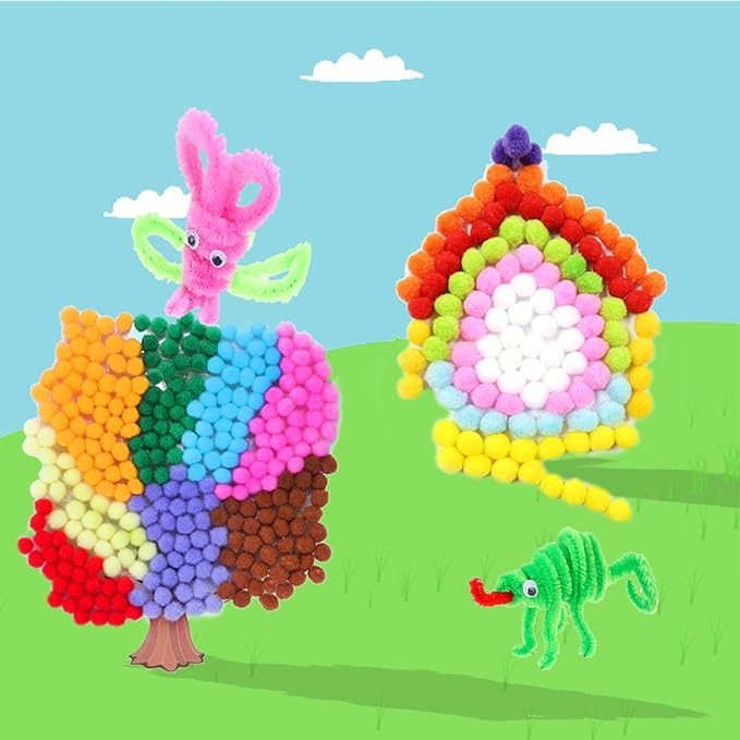 Wholesale Kids DIY Craft Kits with Pipe Cleaners School Arts and Crafts Supplies Toy