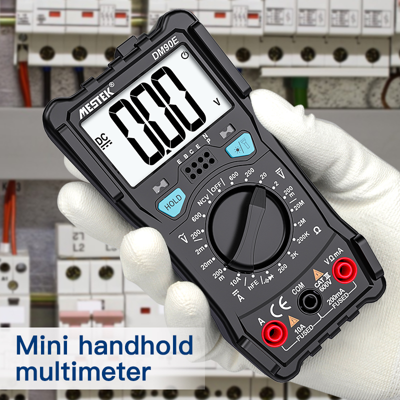 Digital Multimetro Amp Ohm Voltmeter Multitester Small Popular Multimeter With Backlight Digital Multimeter For Sale