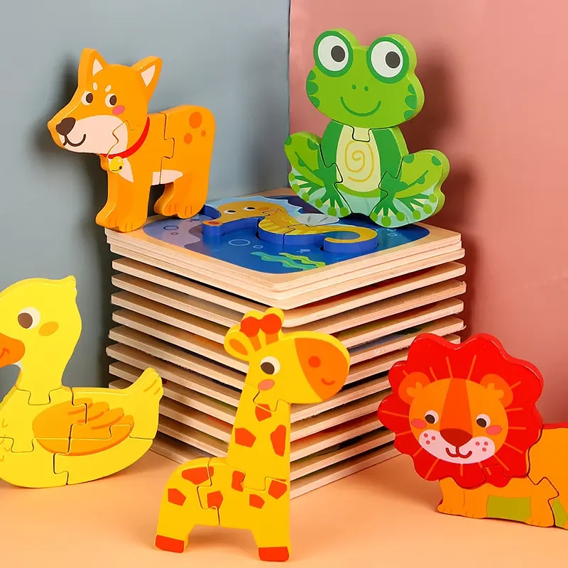 China Wholesale Baby Gift Car Educational Plastic Children Kids Kitchen DIY Learning Construction Montessori Fidget Popular Block Girl Puzzle Game Wooden Toy