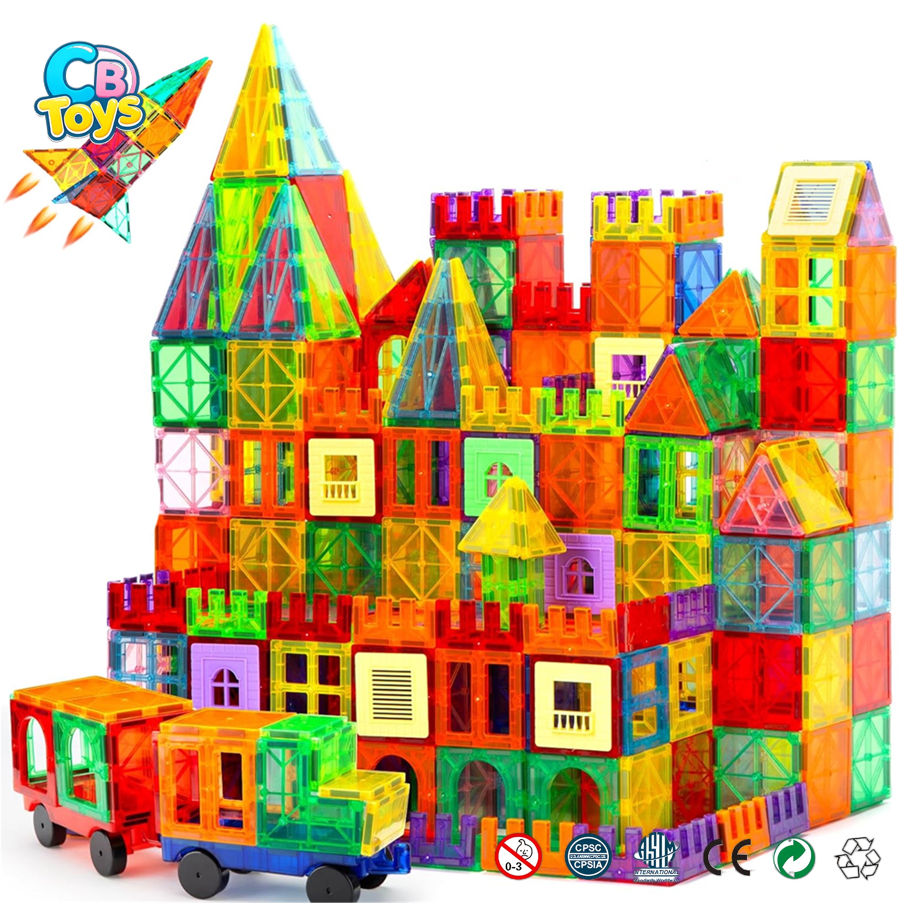 2024 Magnetic Building Blocks Set Learning Educational Preschool Educational Construction Toys for Kids Toddlers Children