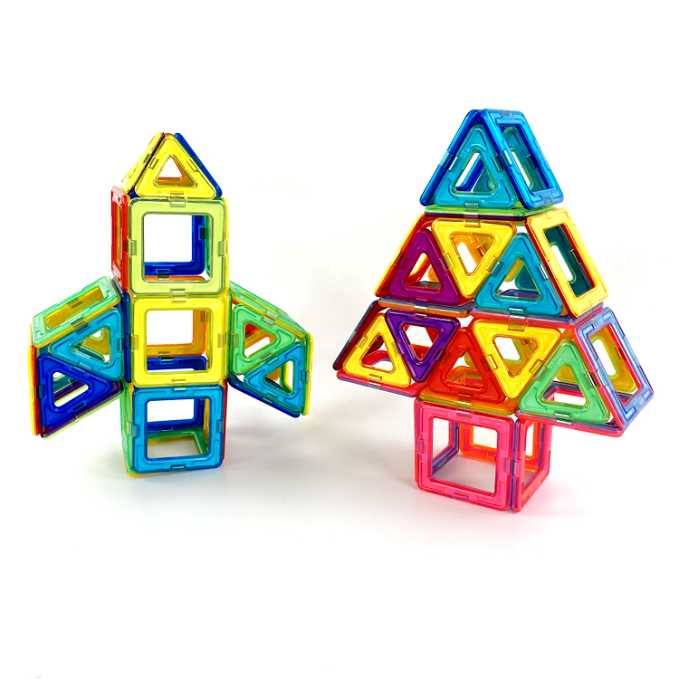 Educational Wholesale New Toys Magnetic Building Blocks Sets Kids Math Magnetic Building Block Tiles Preschool Learning Toys