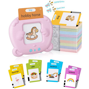 2025 Customized Toddler Early Education Card Machine Plastic Children's Toys for English French Spanish Arabic Voice Learning