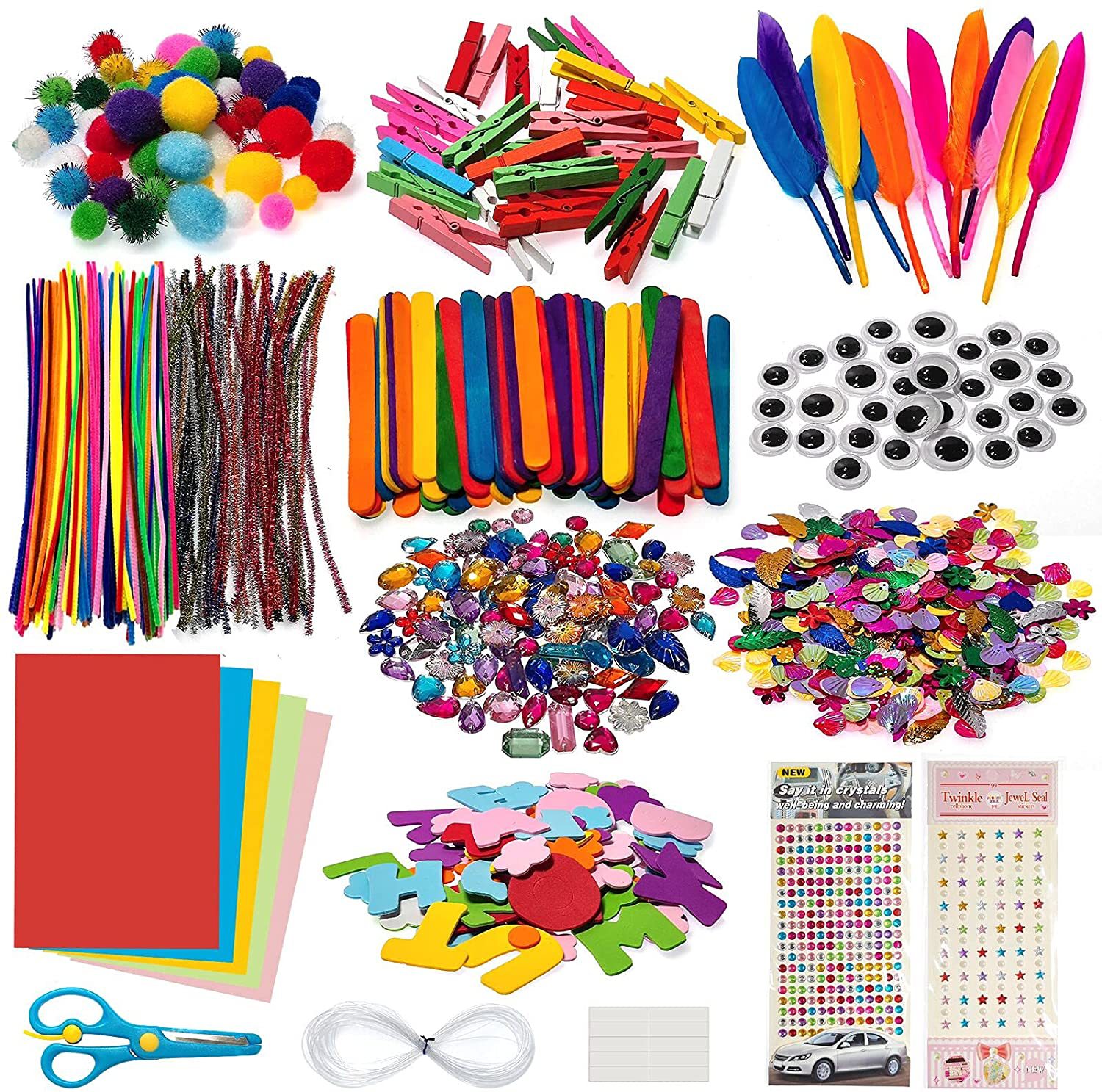 Direct Factory Sales 1200 Handmade Creative Educational Toys Plastic Material DIY Artistic Games for Children