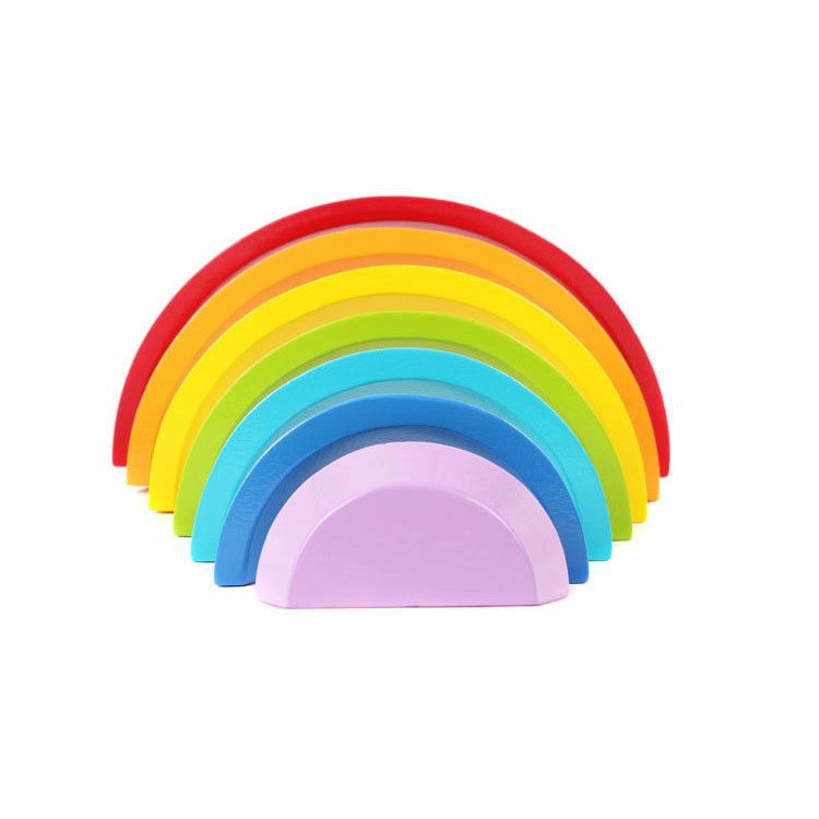 Colorful Wooden Educational Toy for 2 to 4 Year Olds Developing Intelligence