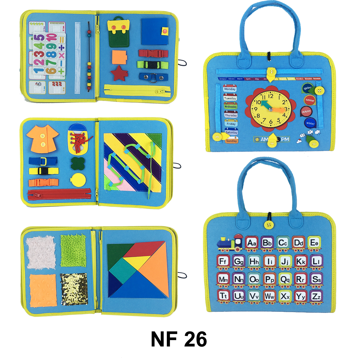 busy board with 3 layers