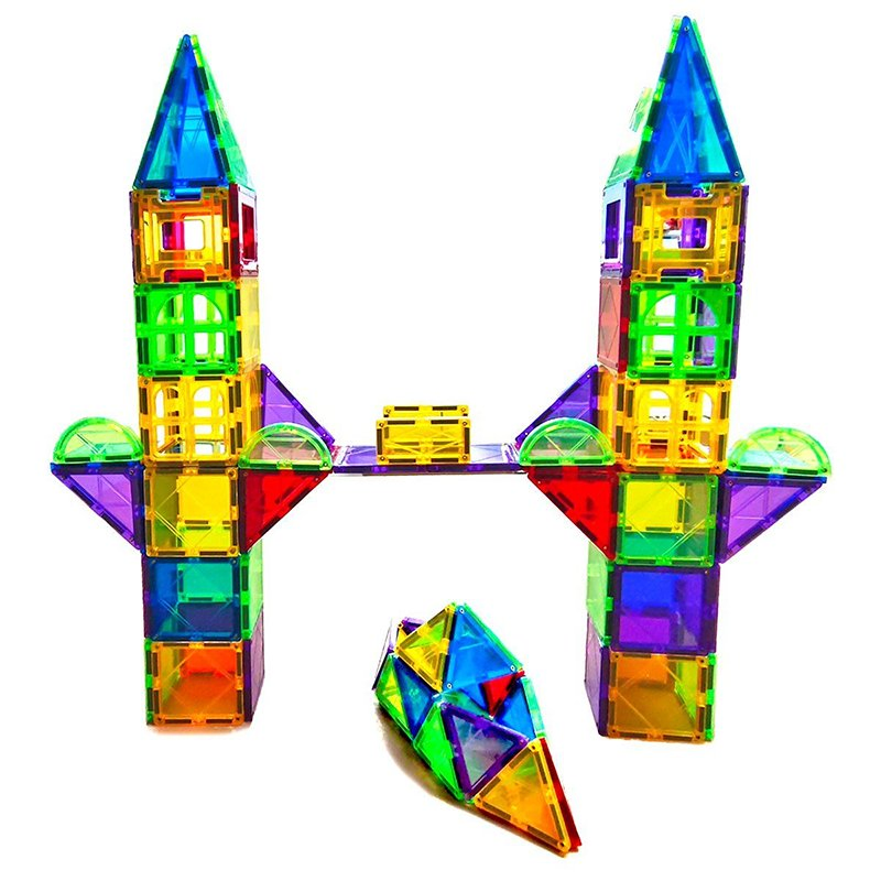 Magnetic Blocks Stem Toys Spark Creativity &amp; Problem-Solving Skills, 3D Puzzle Toys for Kids
