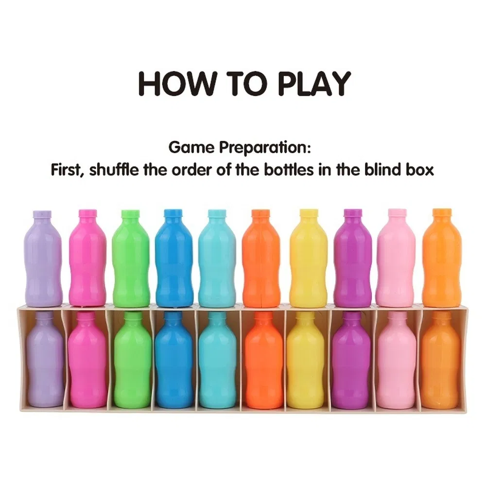 Educational Logic Puzzle Bottle Game for Kids Problem-Solving Ability Enhancement