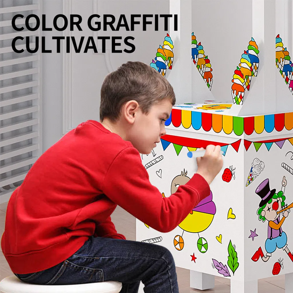 Kids Cute Early Educational Learning Crab Drawing Board Toy for Children