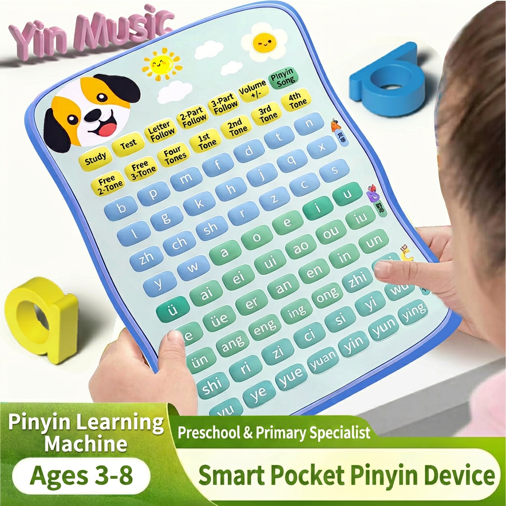 Multi-functional Early Education Learning Pad Alphabet Letters Numbers Learning Toy Learning Machine For Preschool