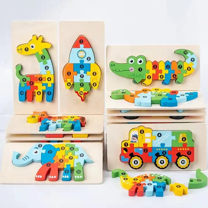 China Wholesale Baby Gift Car Educational Plastic Children Kids Kitchen DIY Learning Construction Montessori Fidget Popular Block Girl Puzzle Game Wooden Toy