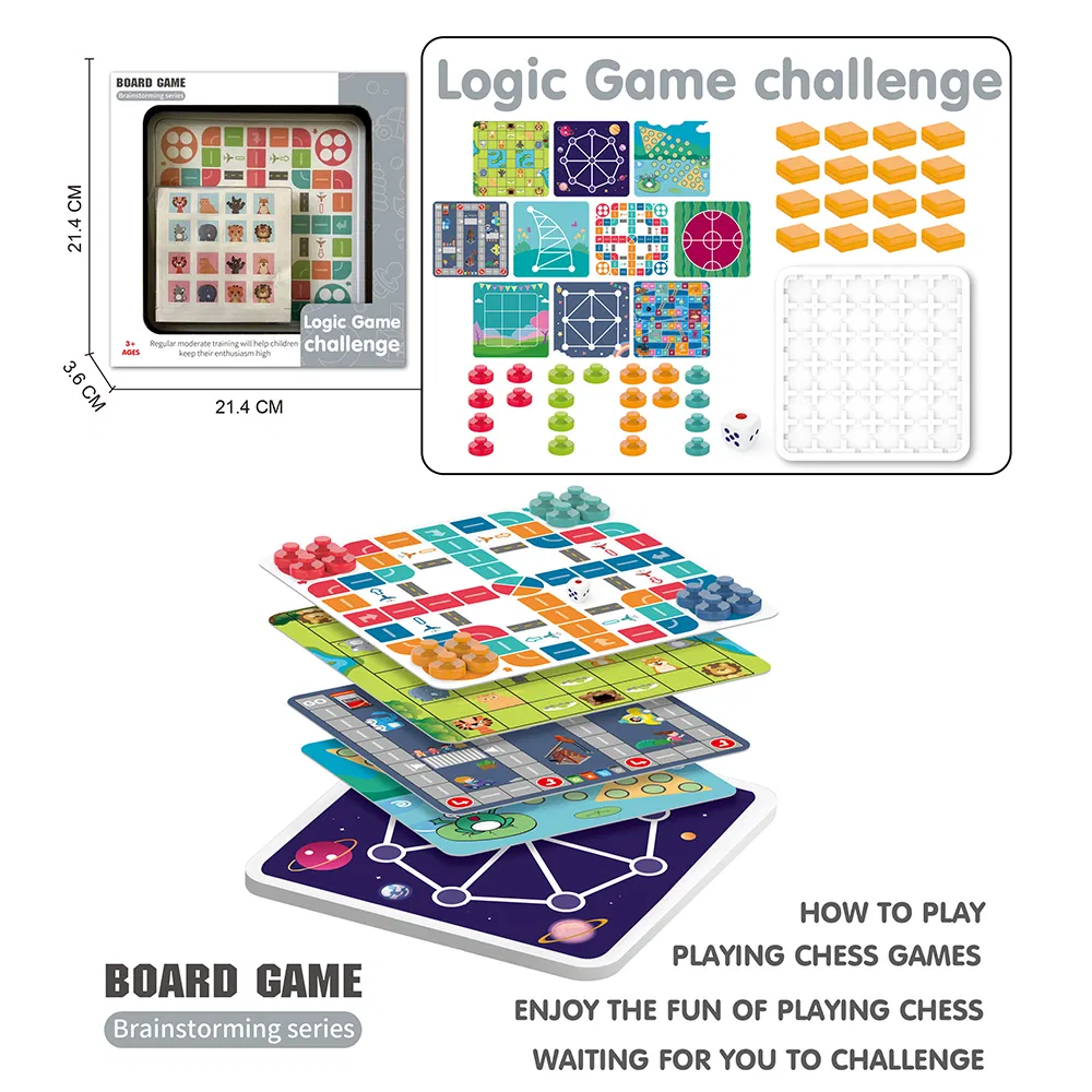 Kids Educational Logical Thinking Board Game Image 3