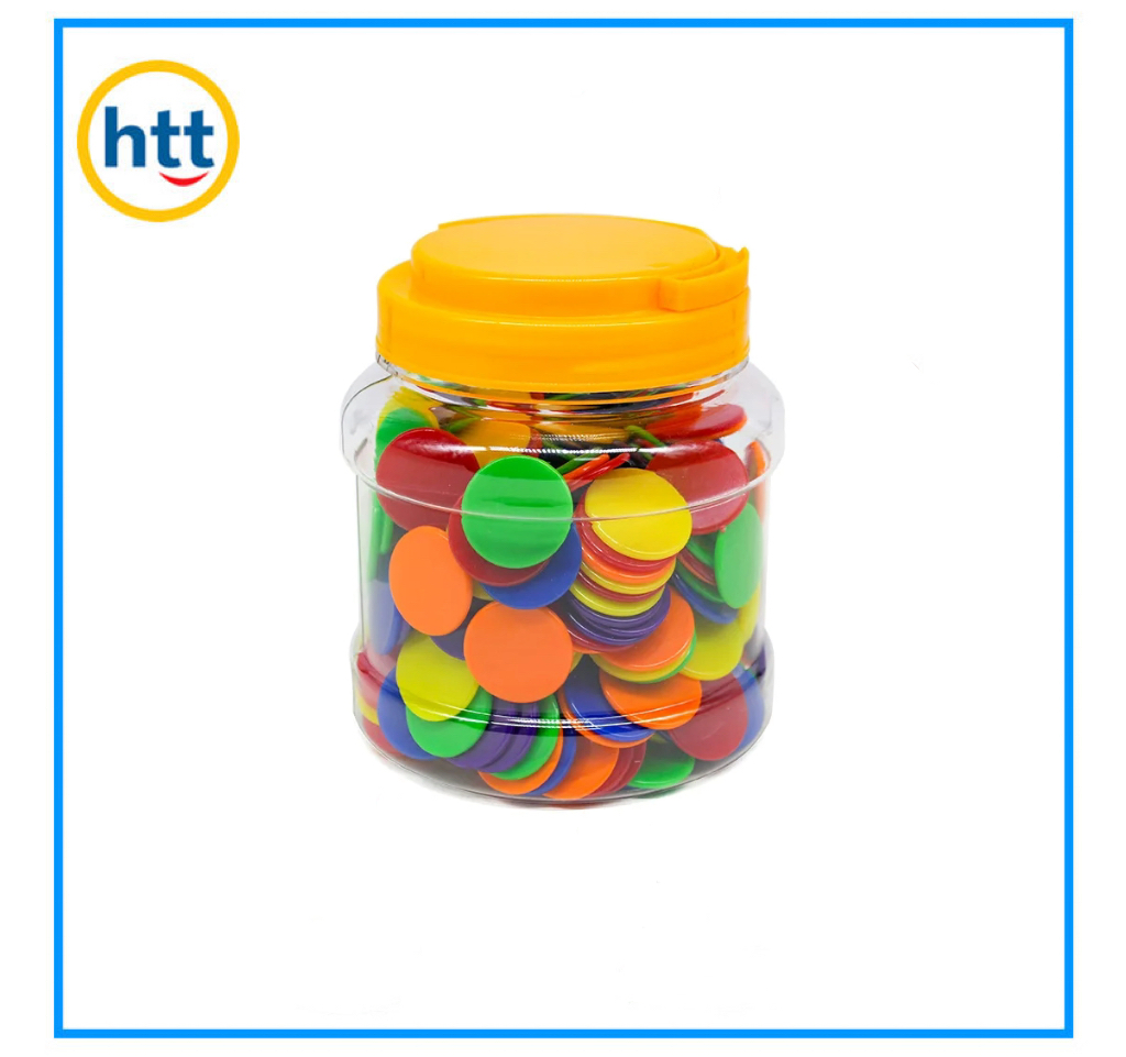 Learning Education Math Toys Plastic Coin Bingo Chip Children Kids Classroom Supplies