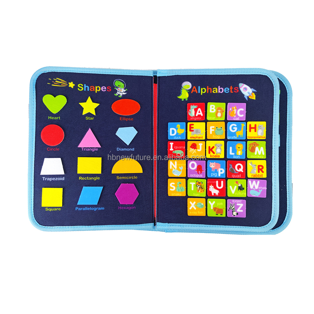 Shape matching and alphabet learning page