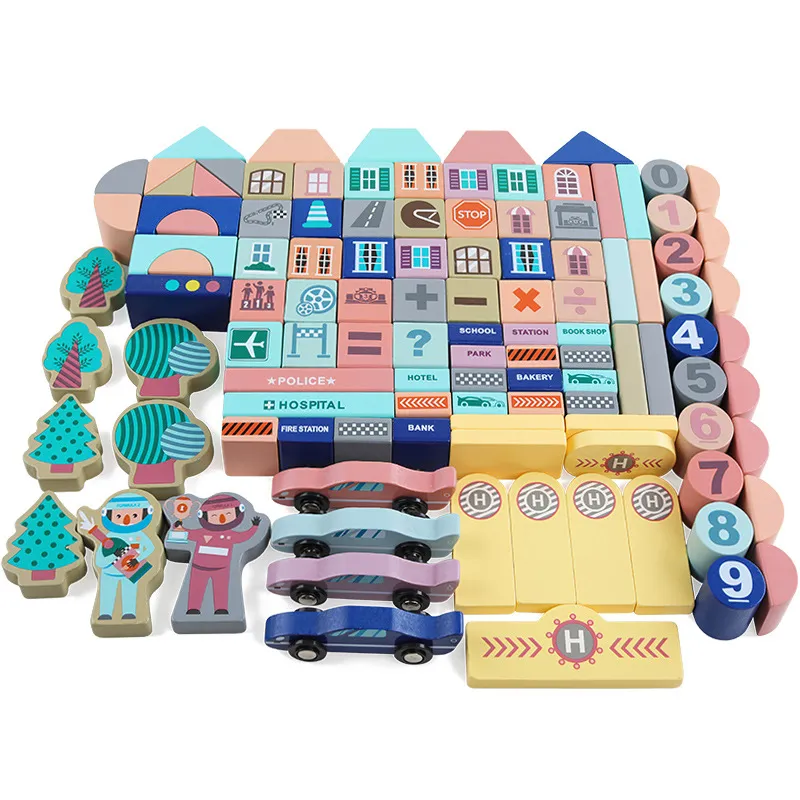 Wooden Building Blocks