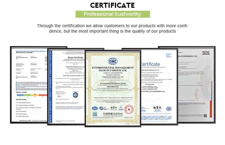 Certifications