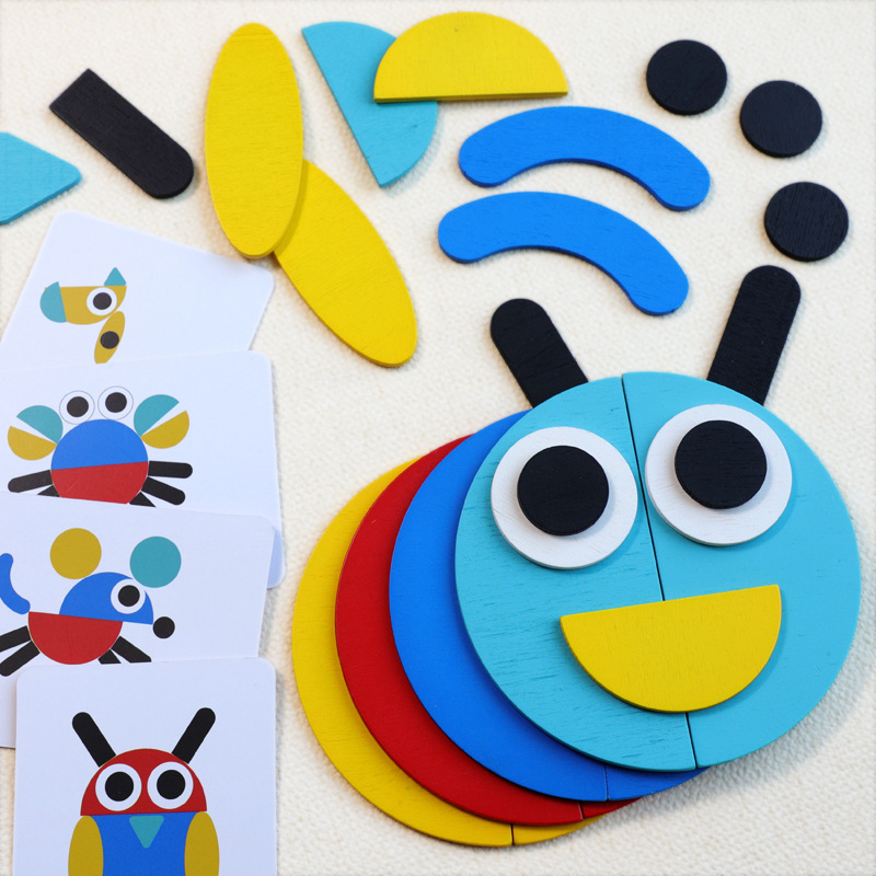 Wooden Educational Shapes Puzzle Details 5