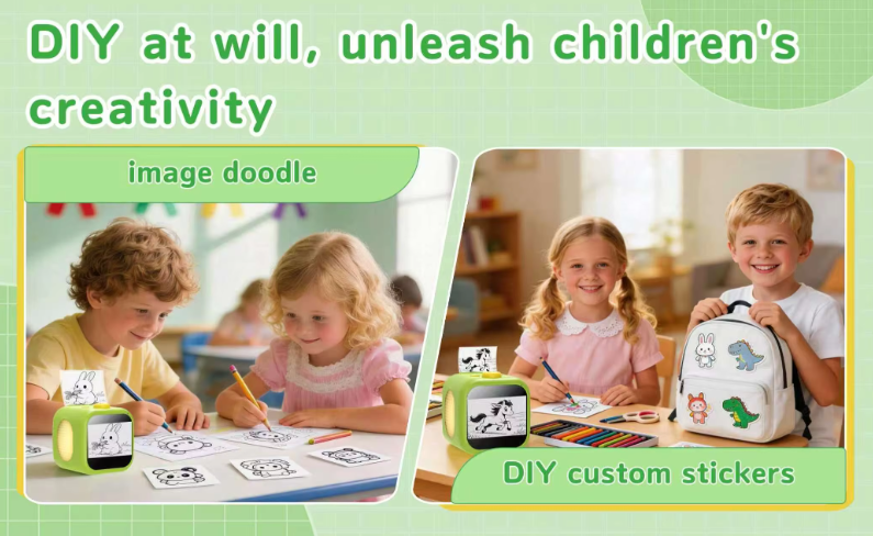 New Version No APP Educational Electronic Astronaut AI printer Toy WiFi Voice Interaction Intelligent Dialogue for 50+ Language