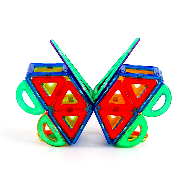 Educational Wholesale New Toys Magnetic Building Blocks Sets Kids Math Magnetic Building Block Tiles Preschool Learning Toys