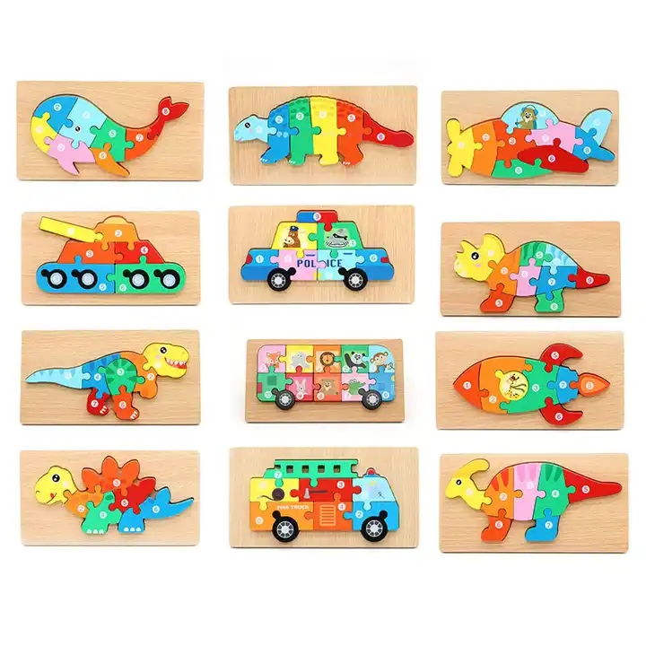 China Wholesale Baby Gift Car Educational Plastic Children Kids Kitchen DIY Learning Construction Montessori Fidget Popular Block Girl Puzzle Game Wooden Toy