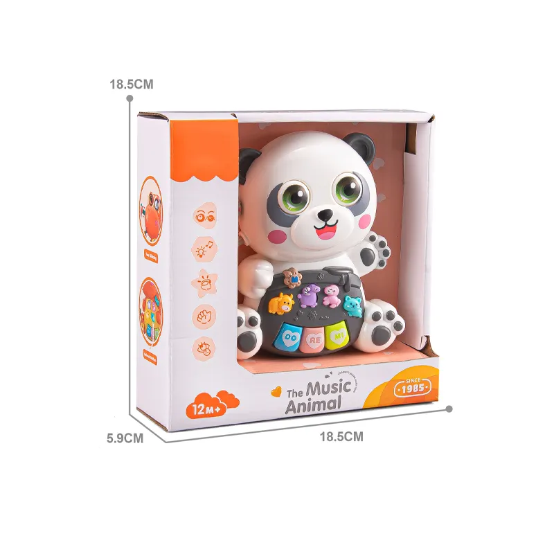 Cartoon Electronic Piano Children's Educational Toys Multi Functional Musical Instrument Toy with Light and Music