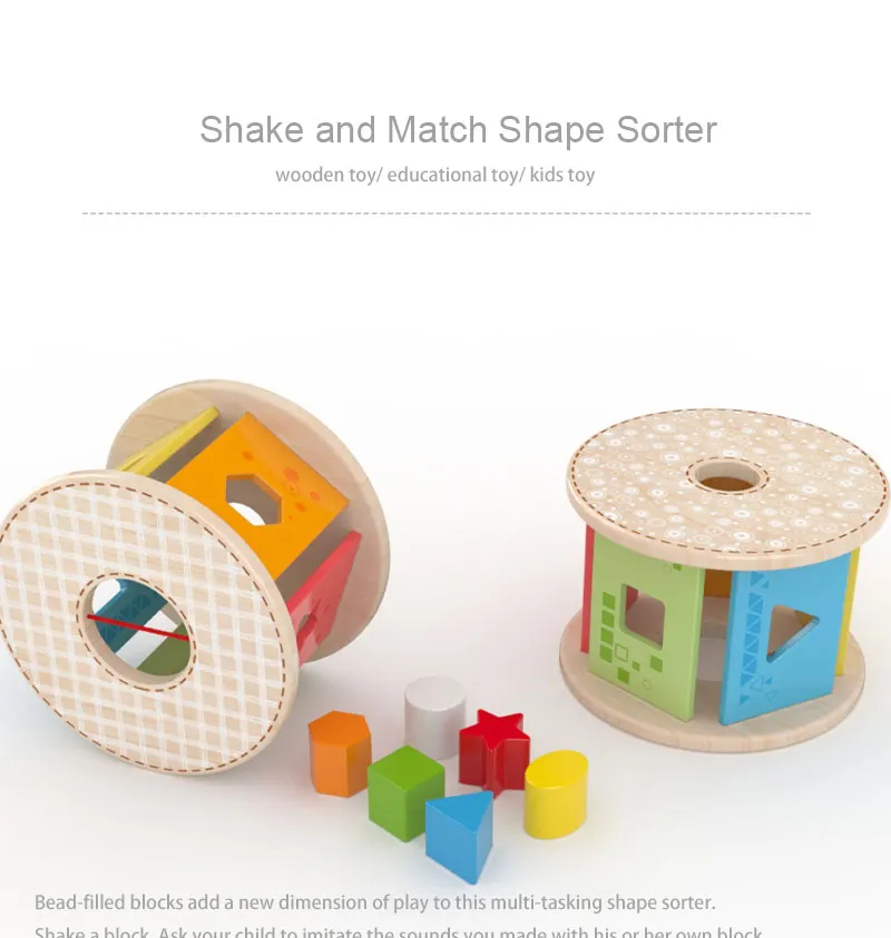 Interactive Color and Shape Sorting Toy for Early Learning
